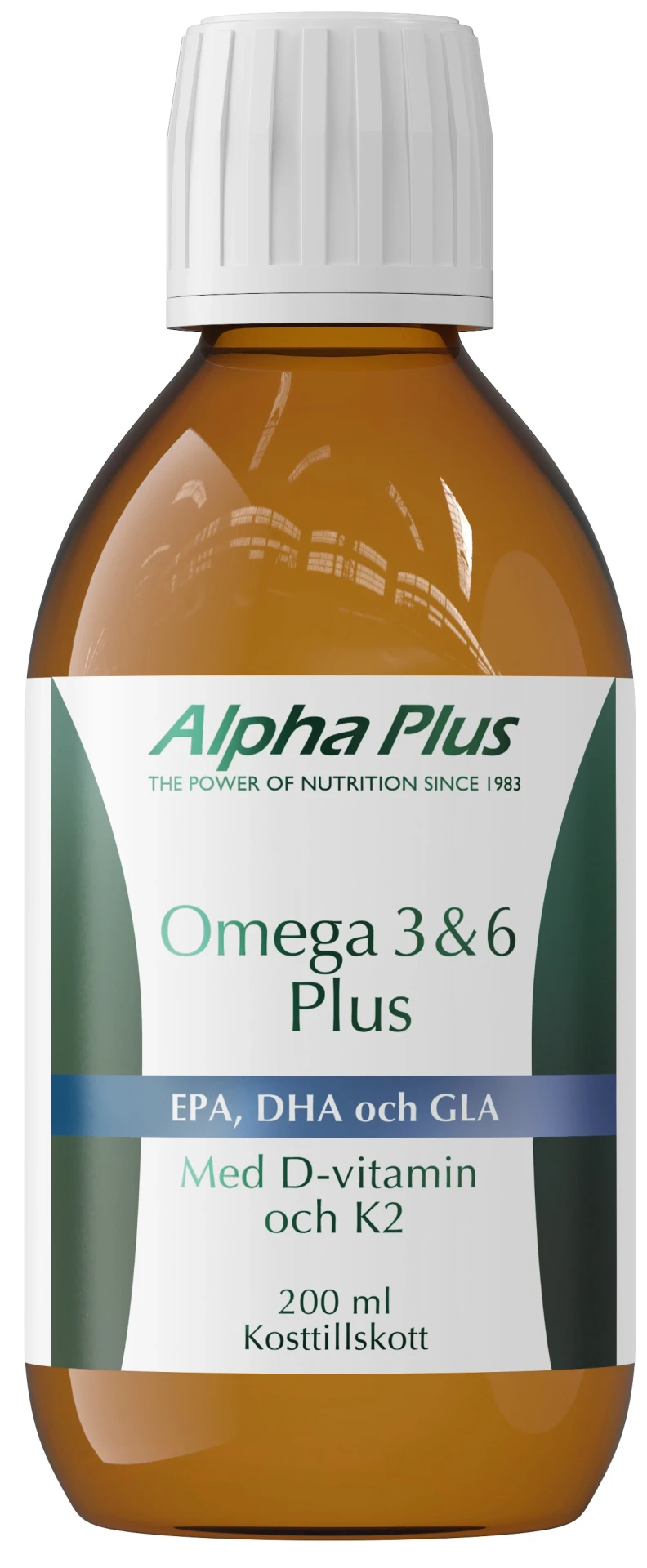 Alpha Plus Omega 3 & 6 Plus 200 ml