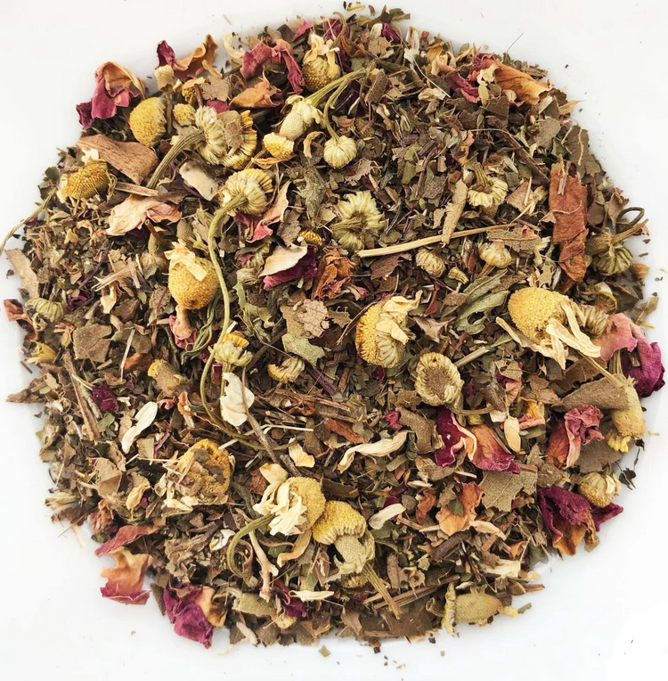 Anima Mundi Calm Relax and Restore Tea 57 g - Ros, Tulsi, Ashwaganda