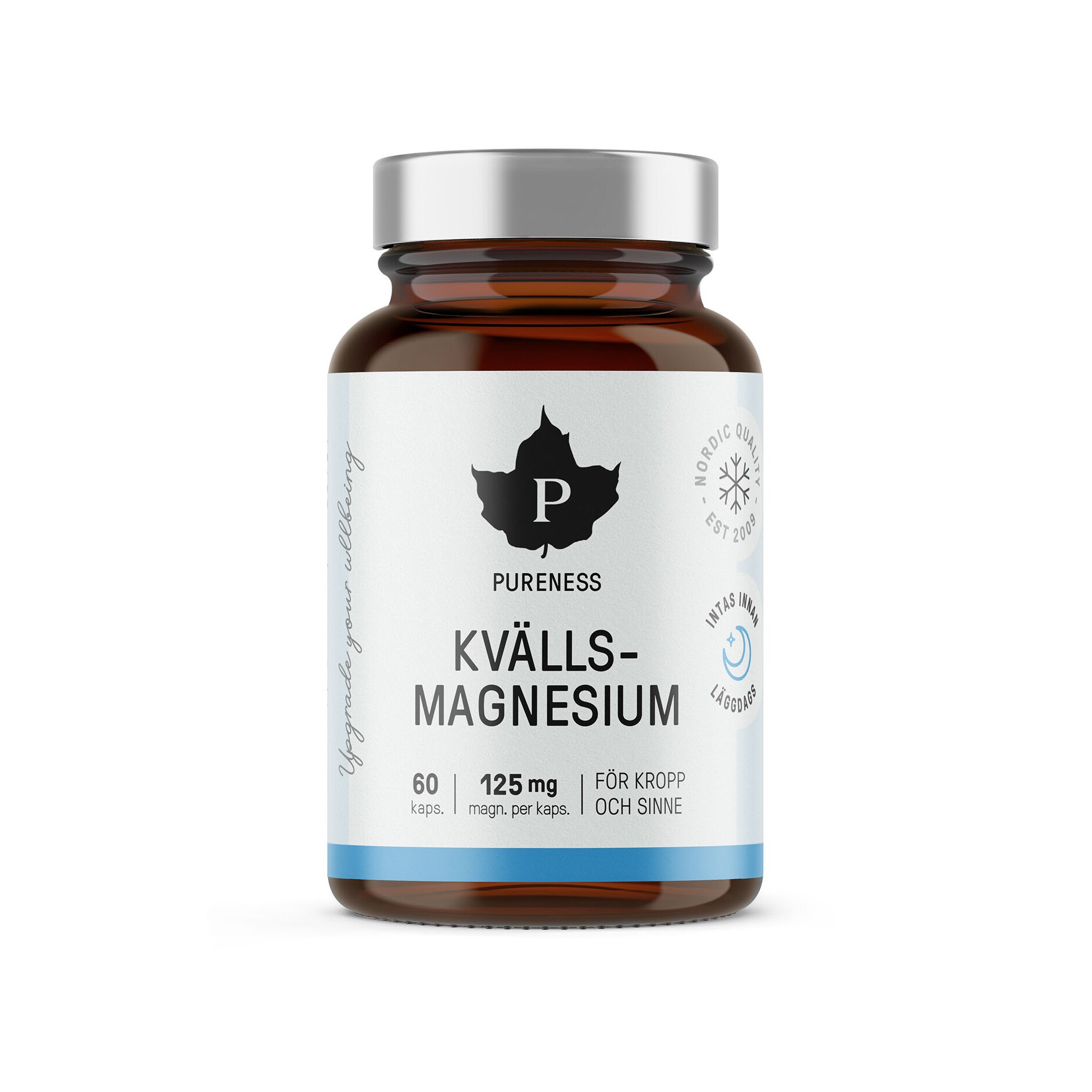 Kvällsmagnesium 60 kapslar Pureness