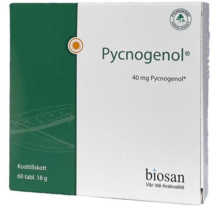 Biosan Pycnogenol 40 mg 60 tabletter