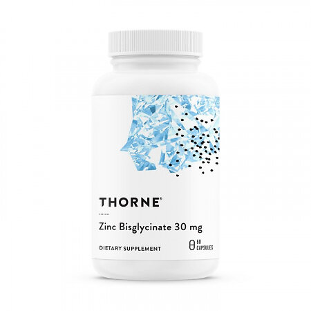 Thorne Zinc Bisglycinat 30 mg 60 kaps
