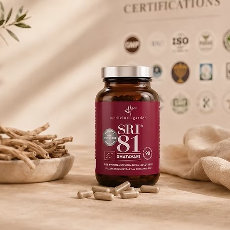 SRI81 Shatavari 90 kapslar Medicine Garden