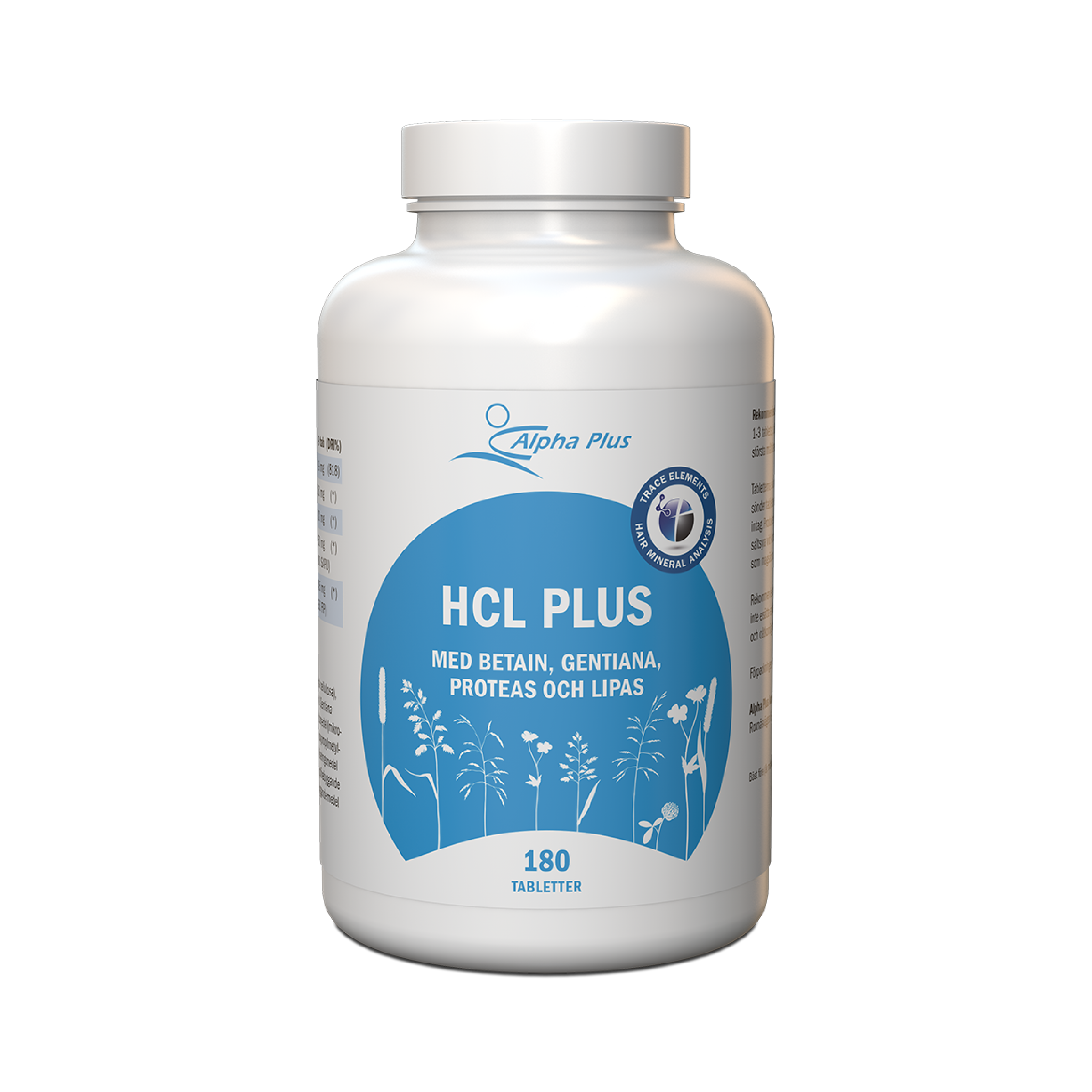 Alpha Plus HCL Plus 180 tabletter
