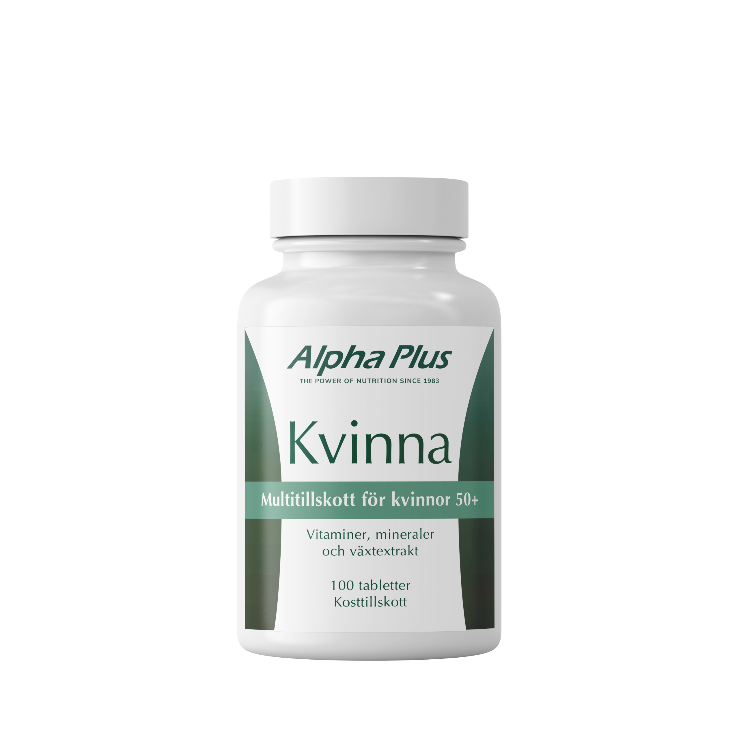 Alpha Plus Kvinna 100 tabl - Multitillskott kvinnor 50+
