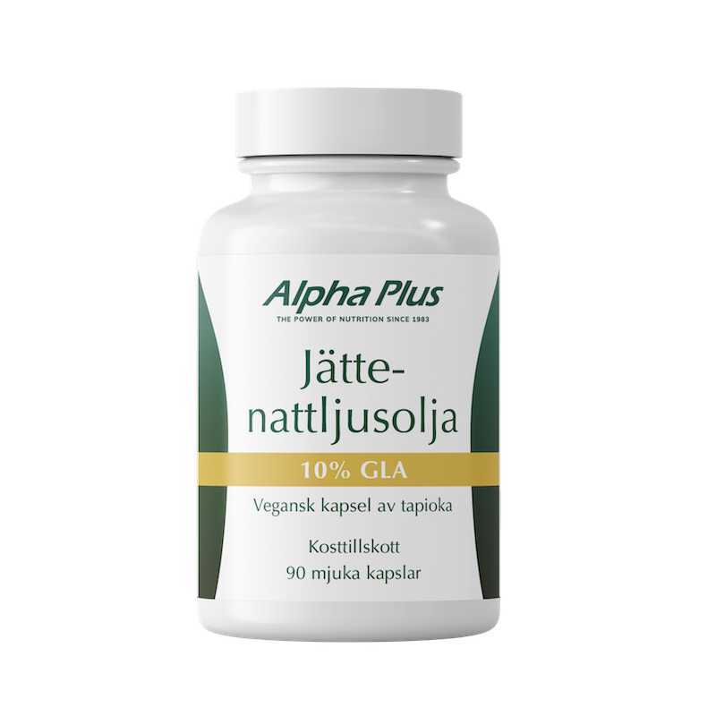 Alpha Plus Jättenattljusolja 90 kapslar