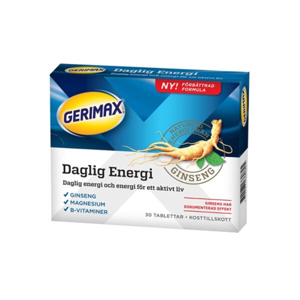 Gerimax Care Daglig Energi 30 tabl