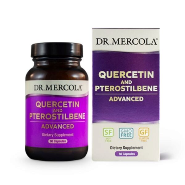 Dr. Mercola Quercetin och Pterostilben 60 kaps