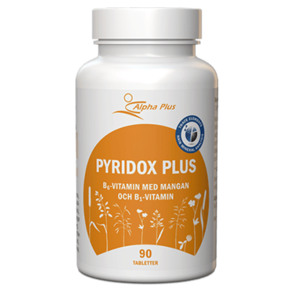 Alpha Plus Pyridox Plus B6-vitamin 90 tabletter