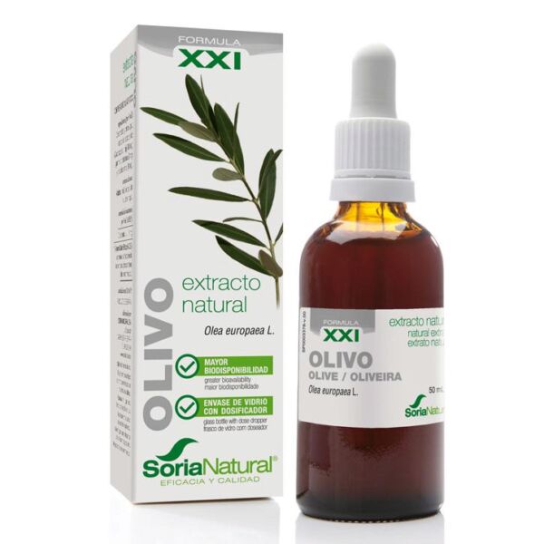 Soria Natural Olivblad Extrakt 50 ml