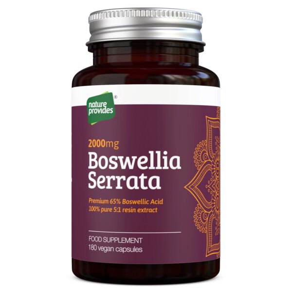 Nature Provides Boswellia Serrata 5:1 Extrakt 180 kapslar